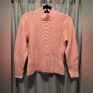 Jessica Simpson Pink Cable Knit Women's Sweater